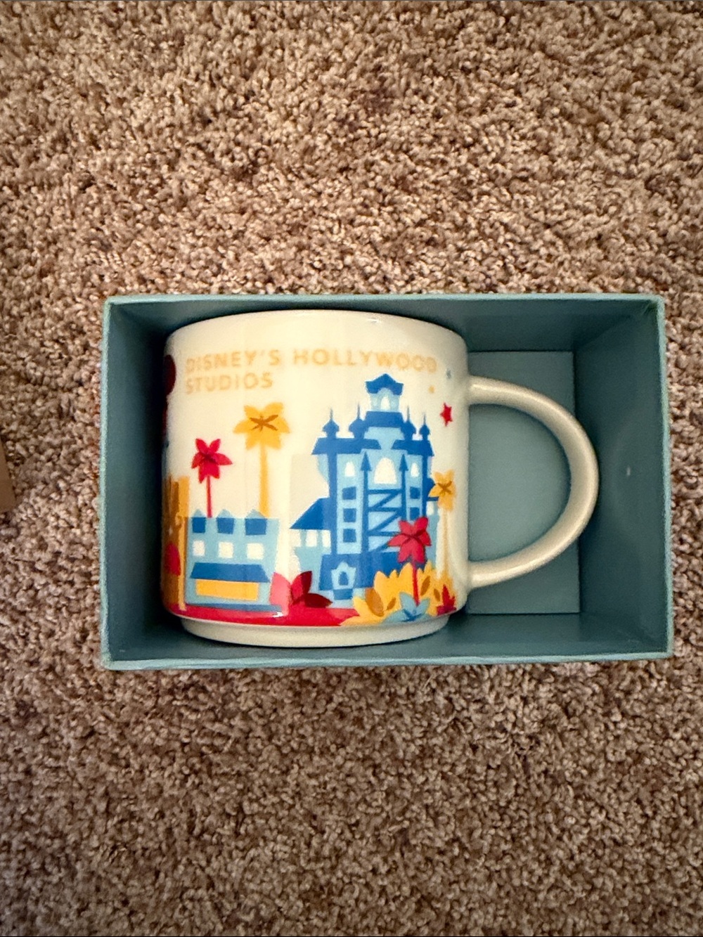 New In Box Disney's Hollywood Studios Starbucks You are Here Mug